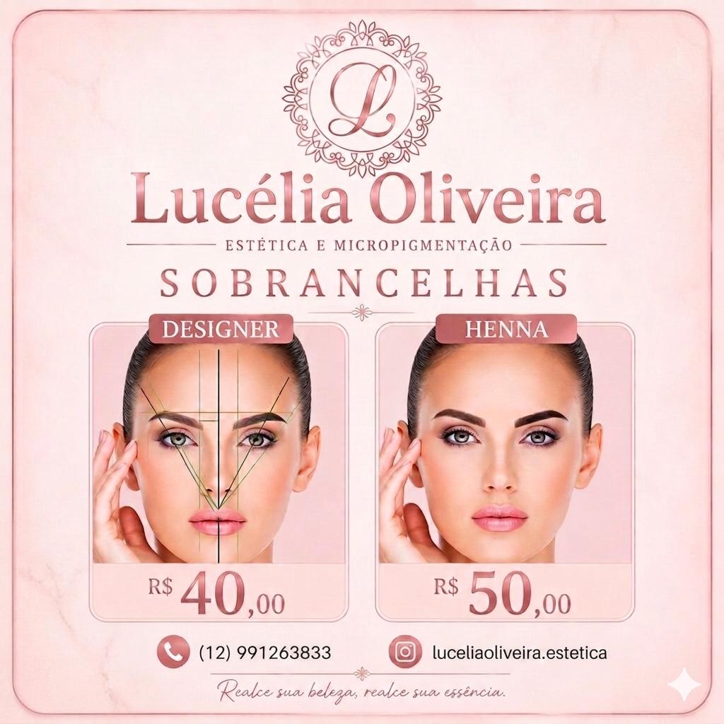 Design de sobrancelhas e henna